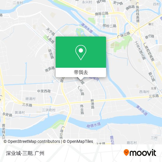 深业城-三期地图