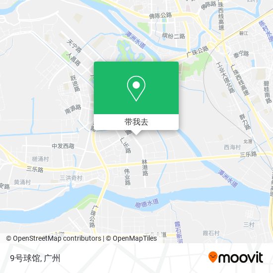 9号球馆地图