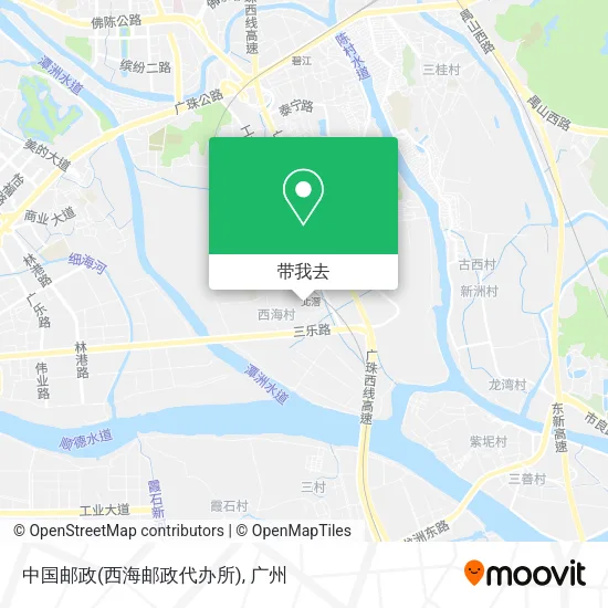 中国邮政(西海邮政代办所)地图