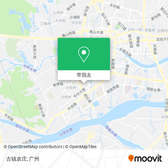 古镇农庄地图