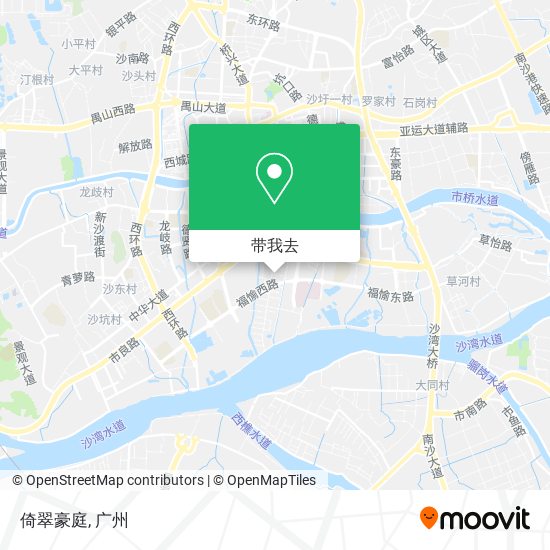 倚翠豪庭地图