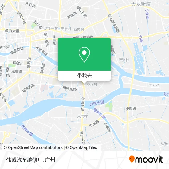 伟诚汽车维修厂地图
