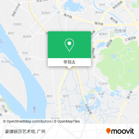 蒙娜丽莎艺术馆地图