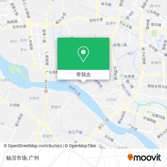 杨滘市场地图
