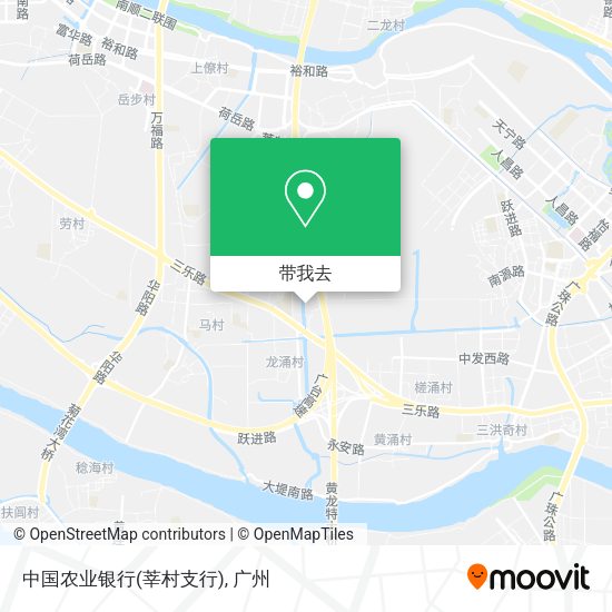 中国农业银行(莘村支行)地图