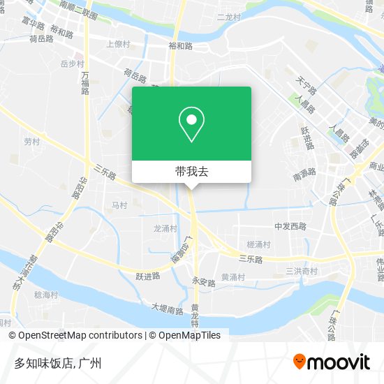 多知味饭店地图