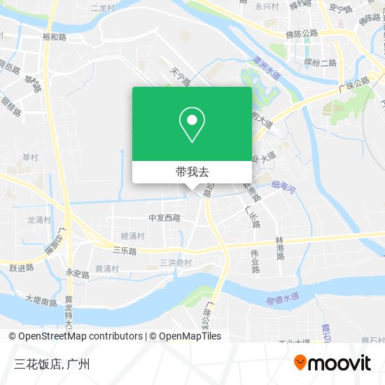 三花饭店地图