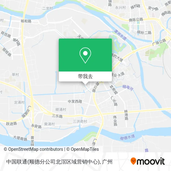 中国联通(顺德分公司北滘区域营销中心)地图