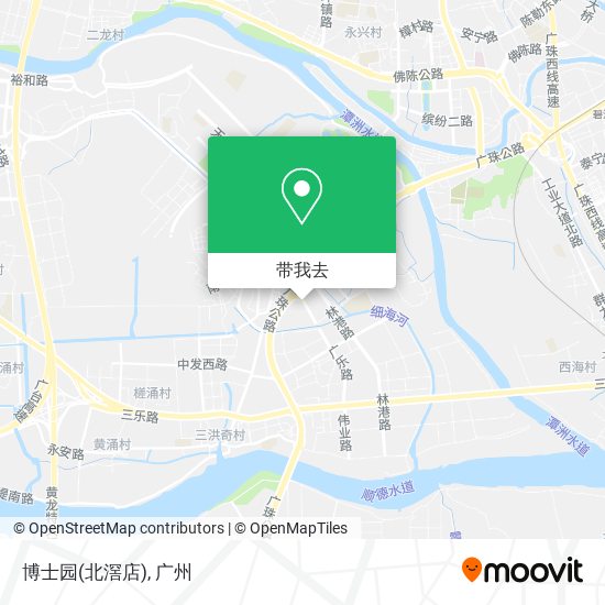 博士园(北滘店)地图