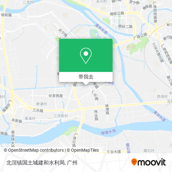 北滘镇国土城建和水利局地图
