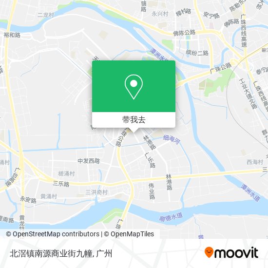 北滘镇南源商业街九幢地图