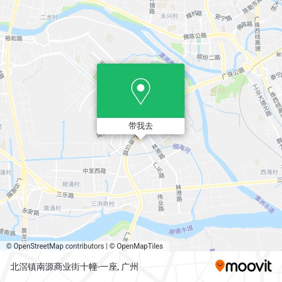 北滘镇南源商业街十幢-一座地图