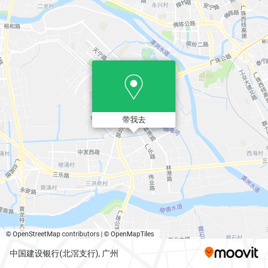 中国建设银行(北滘支行)地图