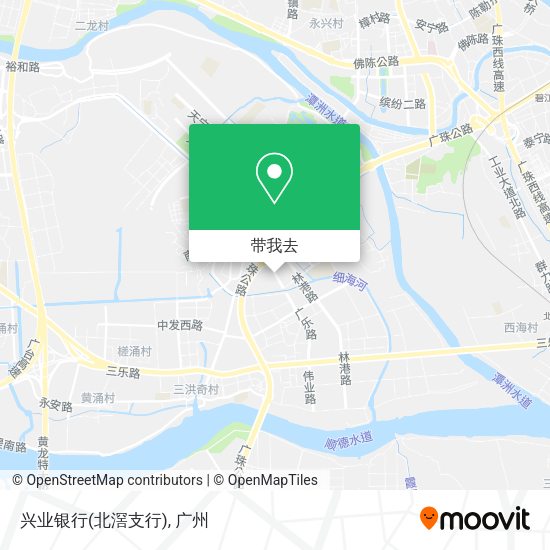 兴业银行(北滘支行)地图