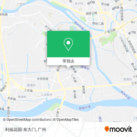 利福花园-东大门地图