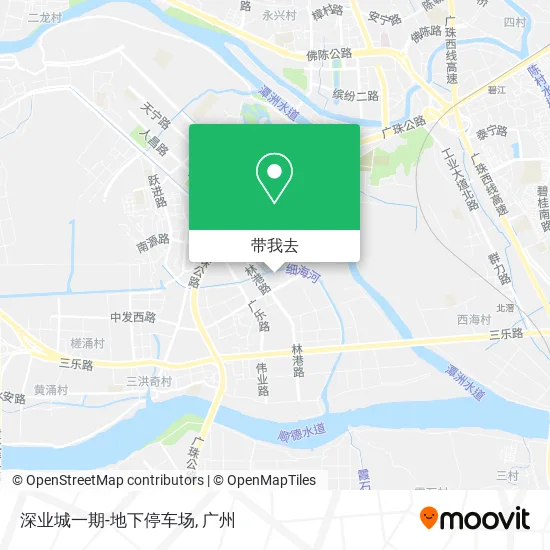 深业城一期-地下停车场地图