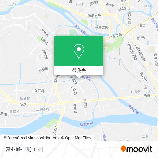 深业城-二期地图