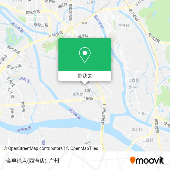金早绿点(西海店)地图