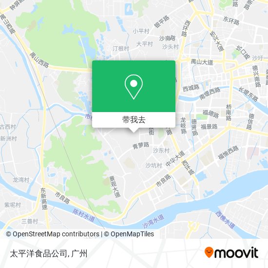 太平洋食品公司地图