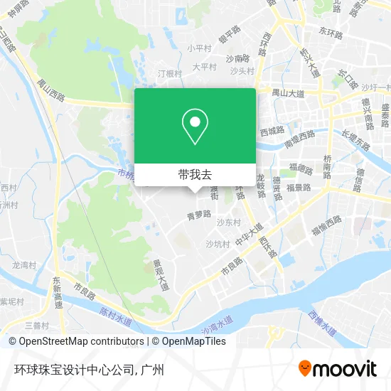 环球珠宝设计中心公司地图