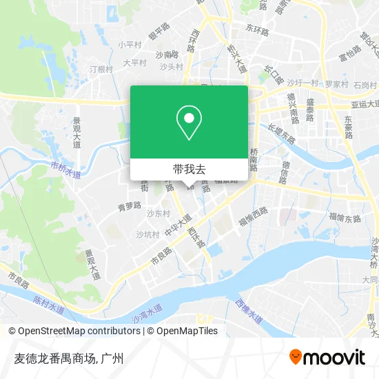 麦德龙番禺商场地图