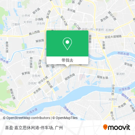 喜盈·嘉立思休闲港-停车场地图