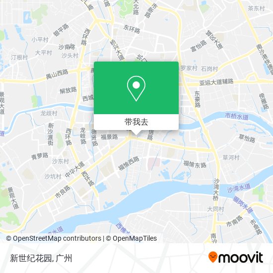 新世纪花园地图