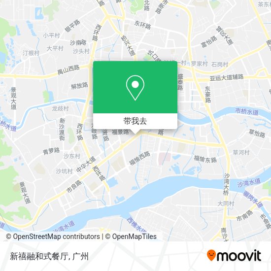 新禧融和式餐厅地图