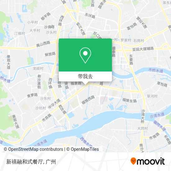新禧融和式餐厅地图