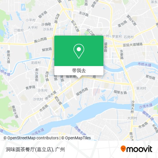洞味圆茶餐厅(嘉立店)地图