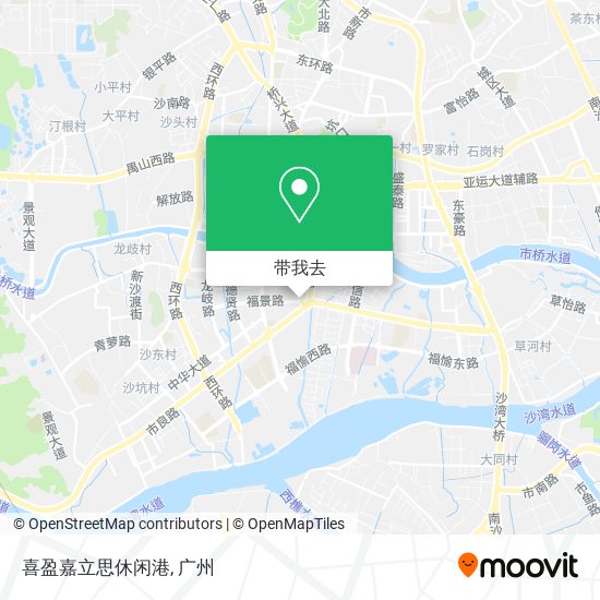 喜盈嘉立思休闲港地图