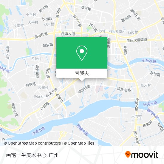 画宅一生美术中心地图