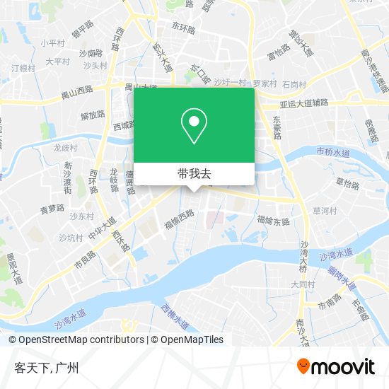 客天下地图