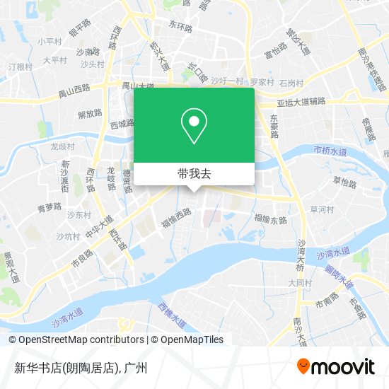 新华书店(朗陶居店)地图