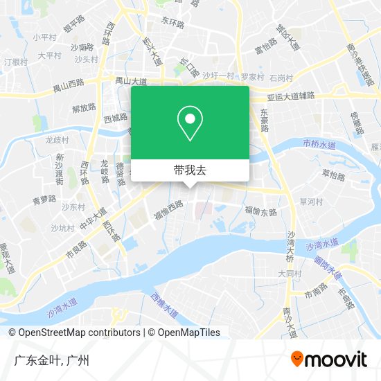 广东金叶地图