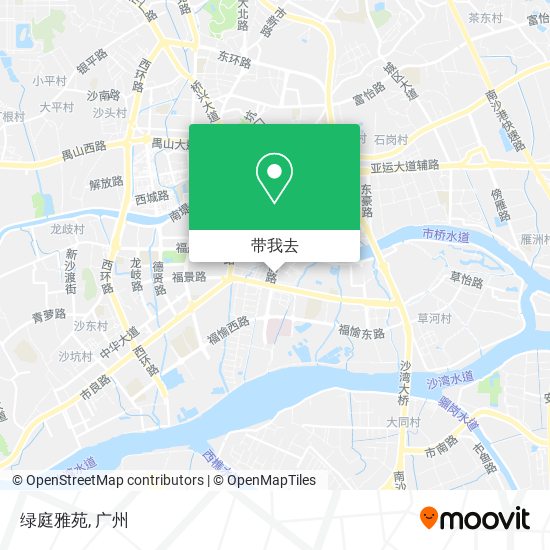 绿庭雅苑地图