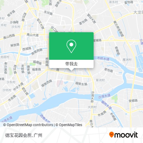 德宝花园会所地图