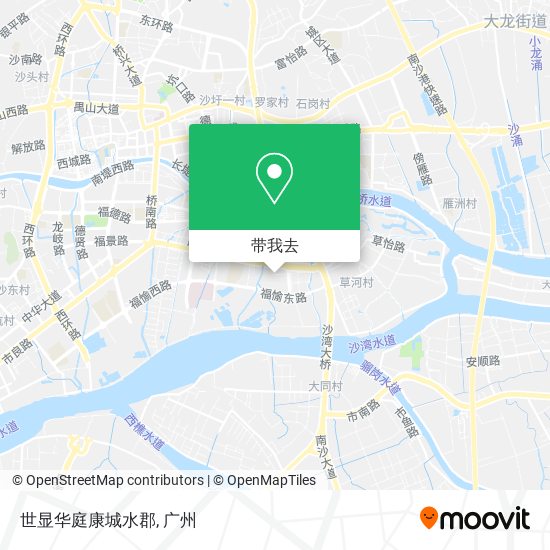 世显华庭康城水郡地图