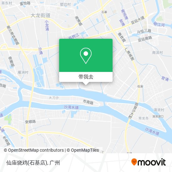 仙庙烧鸡(石基店)地图