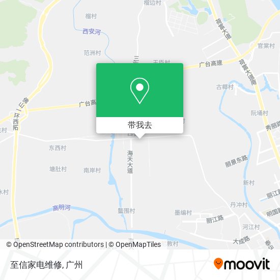 至信家电维修地图