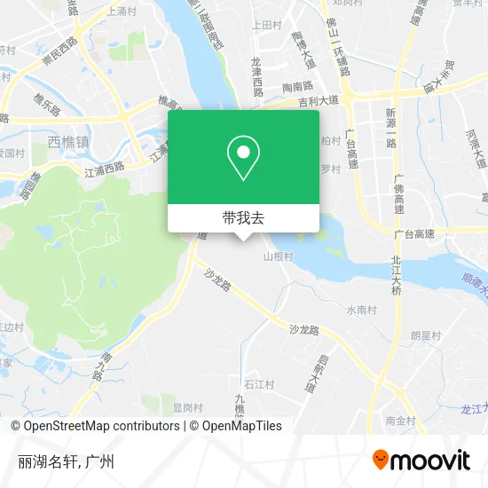 丽湖名轩地图