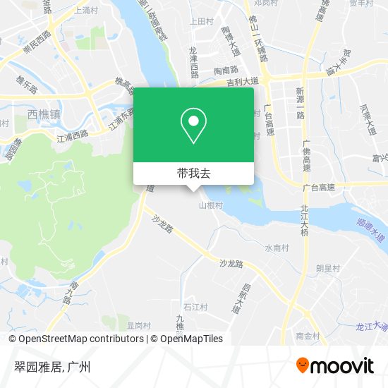 翠园雅居地图
