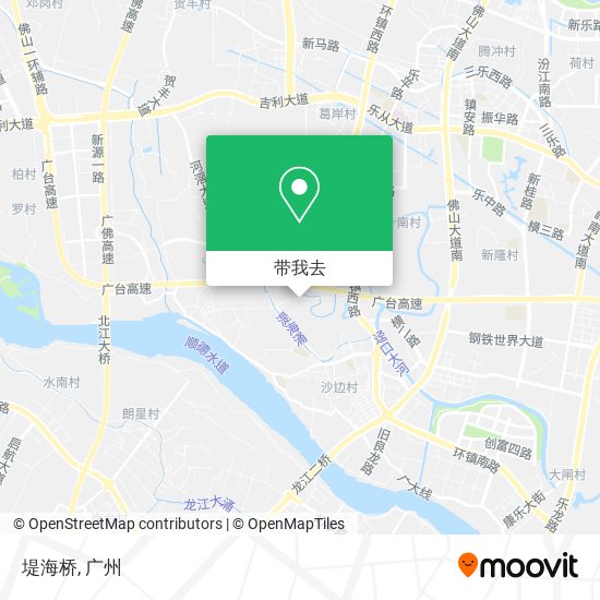 堤海桥地图