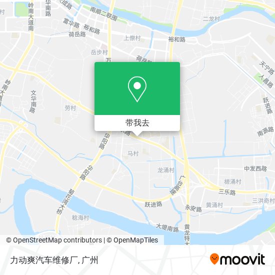 力动爽汽车维修厂地图