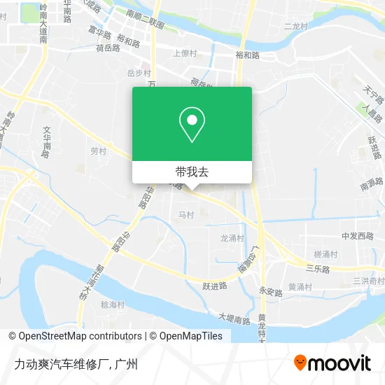 力动爽汽车维修厂地图