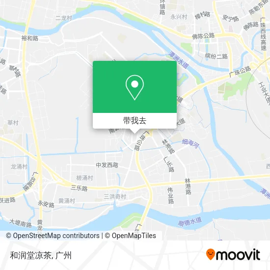 和润堂凉茶地图