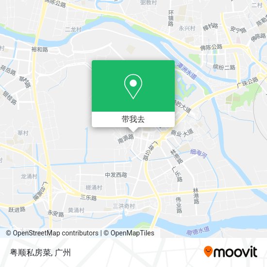 粤顺私房菜地图