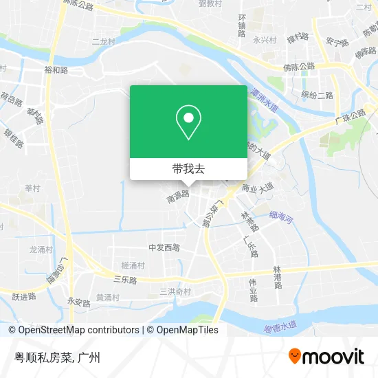 粤顺私房菜地图