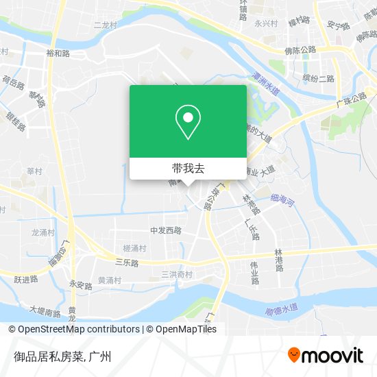 御品居私房菜地图