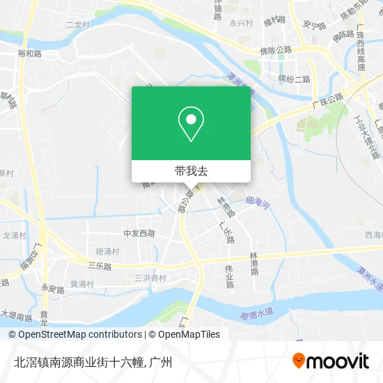 北滘镇南源商业街十六幢地图